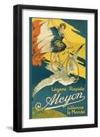 Alcyon Bicycles-null-Framed Art Print
