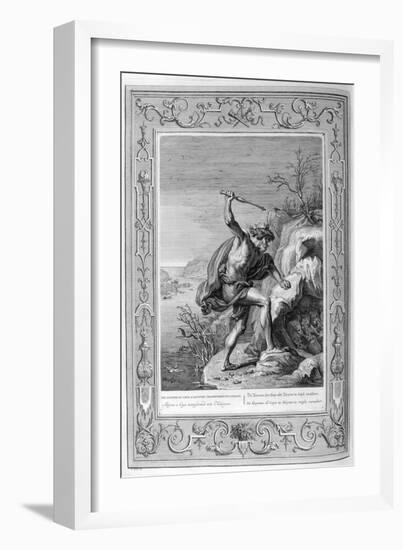 Alcyone and Ceyx Transformed into Birds, 1733-Bernard Picart-Framed Giclee Print