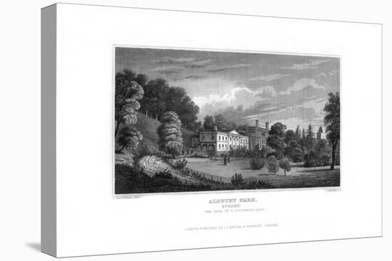 Aldbury Park, Surrey, 1829-J Rogers-Stretched Canvas