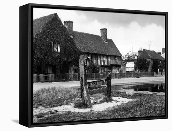 Aldbury Stocks-J. Chettlburgh-Framed Stretched Canvas