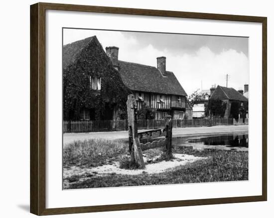 Aldbury Stocks-J. Chettlburgh-Framed Photographic Print