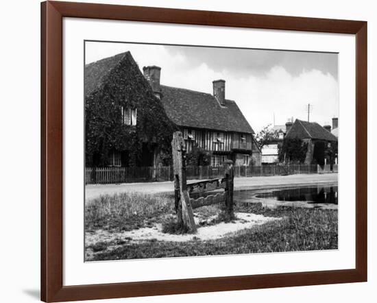 Aldbury Stocks-J. Chettlburgh-Framed Photographic Print