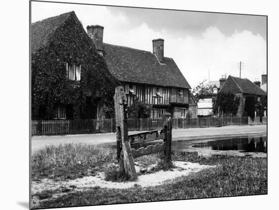 Aldbury Stocks-J. Chettlburgh-Mounted Photographic Print