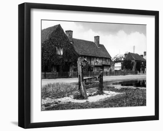 Aldbury Stocks-J. Chettlburgh-Framed Photographic Print