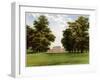 Aldby Park, Yorkshire, Home of the Darley Family, C1880-Benjamin Fawcett-Framed Giclee Print