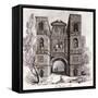 Aldersgate, London, 1800?-null-Framed Stretched Canvas