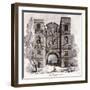Aldersgate, London, 1800?-null-Framed Giclee Print