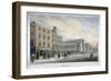 Aldersgate Street, City of London, C1830-Nathaniel Whittock-Framed Giclee Print