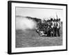 Aldershot Serrchlight Tattoo Rehearsal, 1932-Staff-Framed Photographic Print