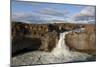 Aldeyjarfoss Waterfall on the Skjalfandafljot River, Thingeyjarsyslur, Iceland, August 2009-Bergmann-Mounted Photographic Print