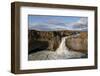 Aldeyjarfoss Waterfall on the Skjalfandafljot River, Thingeyjarsyslur, Iceland, August 2009-Bergmann-Framed Photographic Print