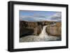 Aldeyjarfoss Waterfall on the Skjalfandafljot River, Thingeyjarsyslur, Iceland, August 2009-Bergmann-Framed Photographic Print