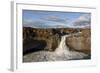 Aldeyjarfoss Waterfall on the Skjalfandafljot River, Thingeyjarsyslur, Iceland, August 2009-Bergmann-Framed Photographic Print