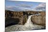 Aldeyjarfoss Waterfall on the Skjalfandafljot River, Thingeyjarsyslur, Iceland, August 2009-Bergmann-Mounted Photographic Print