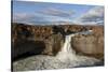 Aldeyjarfoss Waterfall on the Skjalfandafljot River, Thingeyjarsyslur, Iceland, August 2009-Bergmann-Stretched Canvas