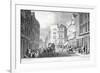 Aldgate, from 'London and it's Environs in the Nineteenth Century' Pub. Jones and Co., 1827-1829-Thomas Hosmer Shepherd-Framed Giclee Print