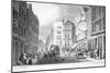 Aldgate, from 'London and it's Environs in the Nineteenth Century' Pub. Jones and Co., 1827-1829-Thomas Hosmer Shepherd-Mounted Giclee Print