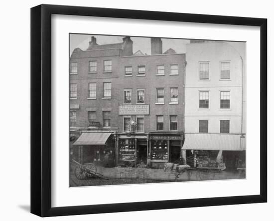 Aldgate High Street, City of London, 1875-null-Framed Giclee Print