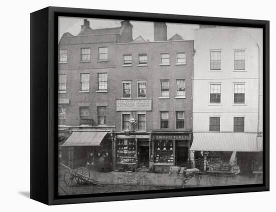 Aldgate High Street, City of London, 1875-null-Framed Stretched Canvas