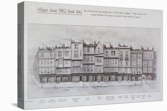 Aldgate High Street, London, C1862-null-Stretched Canvas