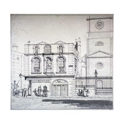 'Aldgate House, Aldgate High Street, London, 1815' Giclee Print