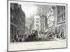 Aldgate, London, 1830-W Wallis-Mounted Giclee Print