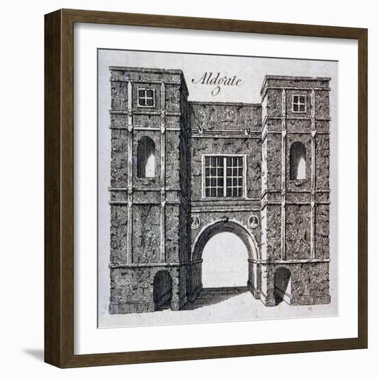 Aldgate, London, C1800-null-Framed Giclee Print