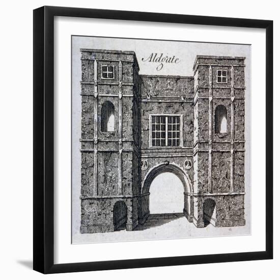 Aldgate, London, C1800-null-Framed Giclee Print