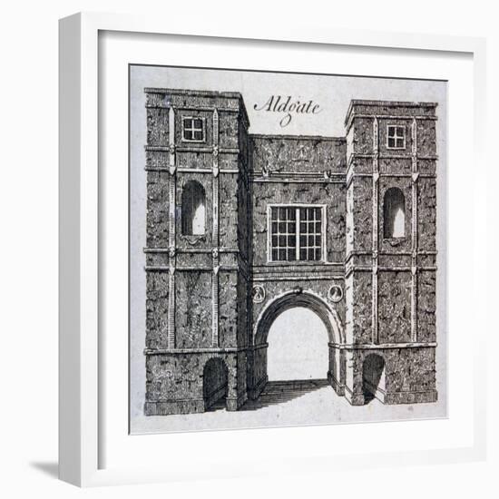 Aldgate, London, C1800-null-Framed Giclee Print