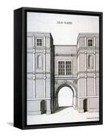 Aldgate, London, C1800-null-Framed Stretched Canvas