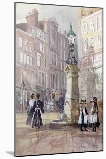 Aldgate Pump-John Sutton-Mounted Giclee Print