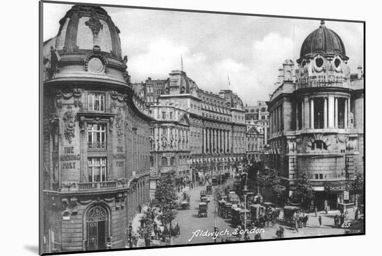 Aldwych, London, Early 20th Century-Francis Frith-Mounted Giclee Print