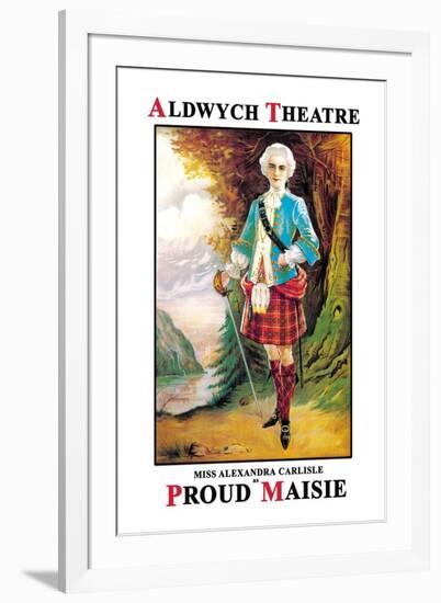 Aldwych Theatre Presents Miss Alexandra Carlisle as Proud Maisie-Sidney Freshfield-Framed Art Print