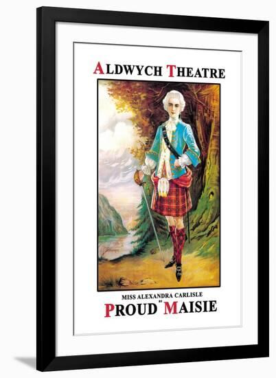 Aldwych Theatre Presents Miss Alexandra Carlisle as Proud Maisie-Sidney Freshfield-Framed Art Print