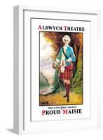 Aldwych Theatre Presents Miss Alexandra Carlisle as Proud Maisie-Sidney Freshfield-Framed Art Print