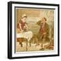 Ale at Public House-Robert Dudley-Framed Art Print