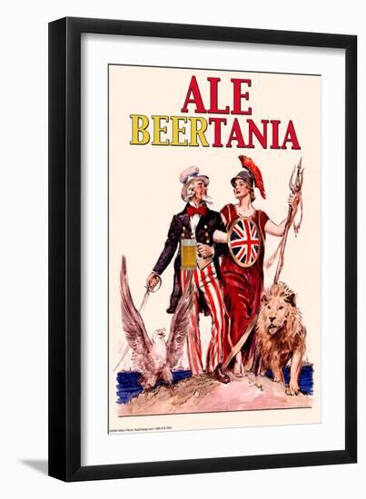 Ale Beertania-null-Framed Art Print