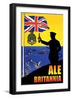 Ale Britannia-null-Framed Art Print