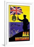 Ale Britannia-null-Framed Art Print