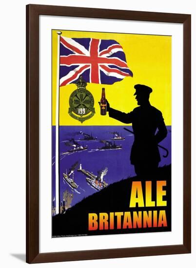 Ale Britannia-null-Framed Art Print