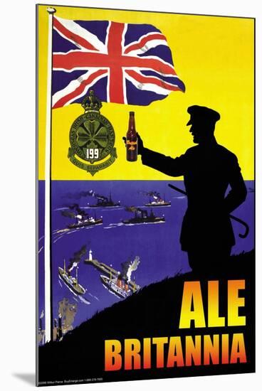 Ale Britannia-null-Mounted Art Print