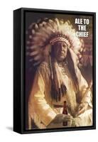 Ale to Then Chief-null-Framed Stretched Canvas