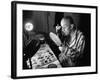 Alec Guiness Putting on Theatrical Make Up at the Stratford Shakespeare Festival-Peter Stackpole-Framed Premium Photographic Print