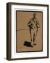 Alec Hurley (1871-191), Music Hall Star, Late 19th Century-null-Framed Giclee Print