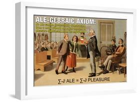Alegebraic Axiom-null-Framed Art Print