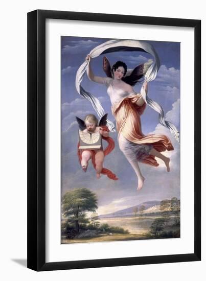 Alegoria (El Mediodia O El Cenit)-Jose De Madrazo Y Agudo-Framed Giclee Print