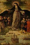 Spain, Seville, Alcazar Palace, Virgin of Seafarers' Altarpiece, 1535-Alejo Fernandez-Giclee Print