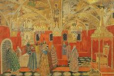 In the Kremlin, Scene from the Opera 'Boris Godunov' by M. Mussorgsky-Aleksandr Jakovlevic Golovin-Giclee Print