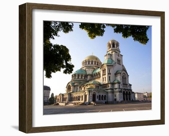 Aleksandur Nevski Memorial Church, Ploshtad Aleksandur Nevski Place, Boulevard Moskovska Oborishte,-Dallas & John Heaton-Framed Photographic Print