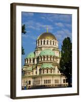 Aleksandur Nevski Memorial Church, Ploshtad Aleksandur Nevski Place, Boulevard Moskovska Oborishte,-Dallas & John Heaton-Framed Photographic Print